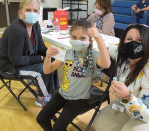 Mon school district begins vaccinating its youngest students against COVID